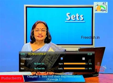 Watch Pondicherry Educational TV on DD Free dish