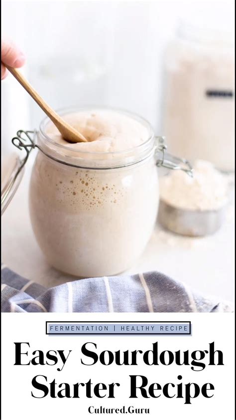 How to feed a sourdough starter with bread flour – Artofit