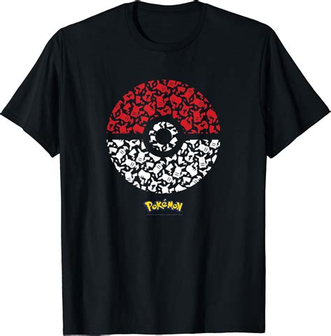 Buy Pokémon - Pokeball Pikachu T-Shirt Online | Ubuy India