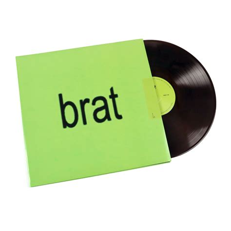 Charli XCX: Brat (Black Ice Colored Vinyl) Vinyl LP — TurntableLab.com