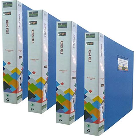 Massell Office Ring Box File 2D A4 Size Extra Strong with Subject ...