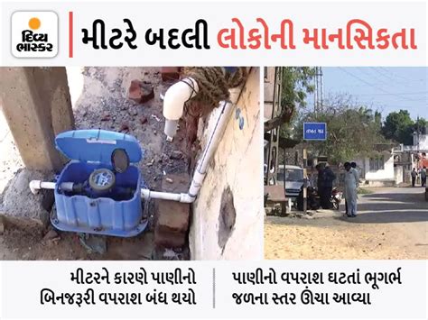 In Takhtgarh village of Sabarkantha, people get 1000 liters of water ...