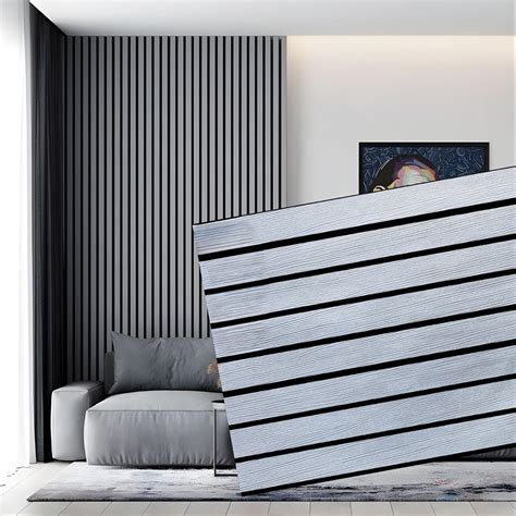 FLEMING'S PVC Louvers Panel for Wall | Eco-Friendly 3D Wall Panel for ...