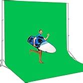 Stookin® 8x9 Feet Green Screen Photography Backdrop: Ideal for Content ...