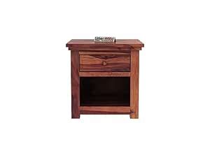 Urban Wood Babson Bedside Table (Color-Teak Finish) : Amazon.in: Home ...