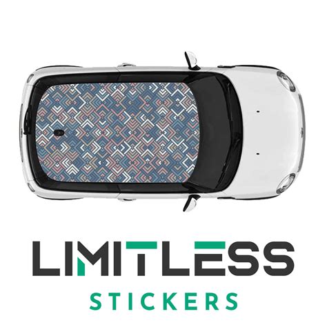 Mini Cooper Small Squares Roof Wrap - £115.50