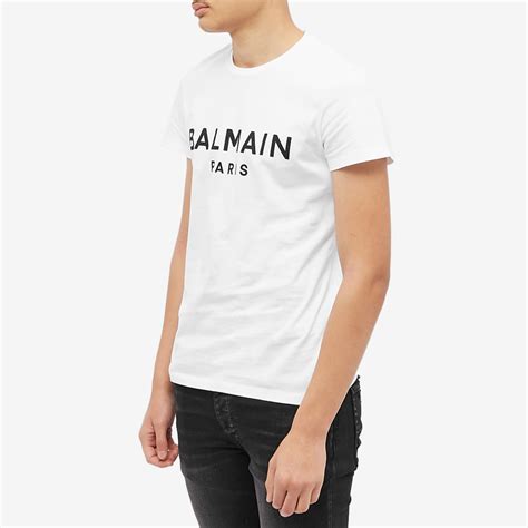 Balmain Classic Paris T-Shirt White & Black | END. (GB)