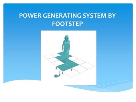 Image result for Foot Step Power Generation Problem Statement