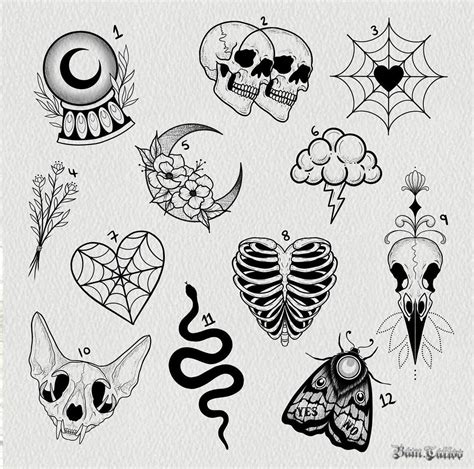 Flash tattoo sheet – Artofit
