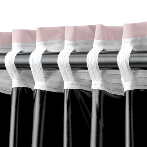 BENGTA block-out curtain, 1 piece, light pink/with heading tape ...
