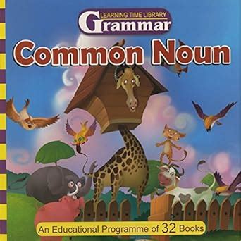 Buy Learning Time Library Grammar Common Noun (Grammar Learning Time ...