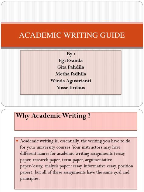 Image result for Academic Writing Guide PDF