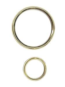 Graceride Brass Meter Ring Golden Set Combo Pack Bullet Motorcycle ...