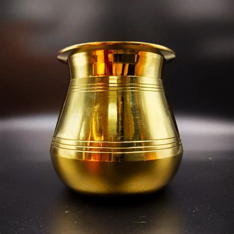 Traditional Pure Brass Saturi Lota – craafted