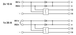 TRIO-DIODE/12-24DC/2X10/1X20 - Redundancy module - 2866514 | Phoenix ...