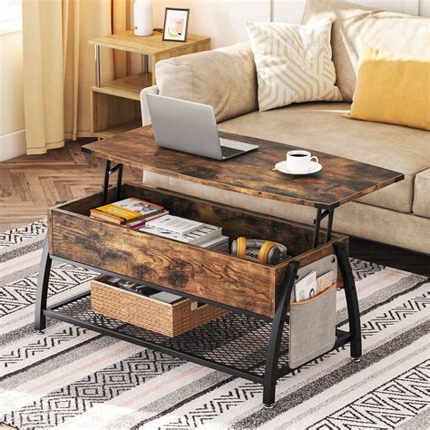 Oval Coffee Table With Lift Top at Megan Blackmon blog