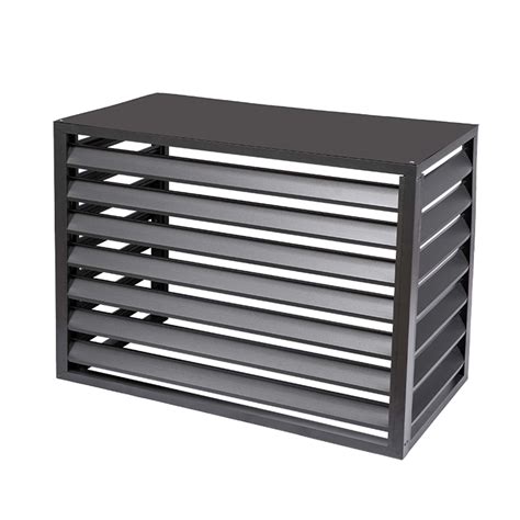 Outdoor Air Conditioning Cover Decorative Privacy Screen Aluminum All ...