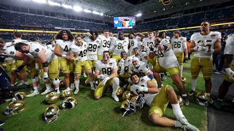 Believe it: It's CFP national championship week for Notre Dame football