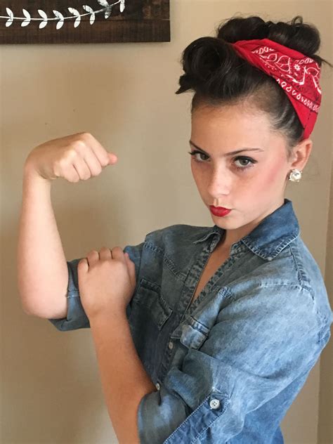 30 rosie the riveter costumes that scream we can do it – Artofit