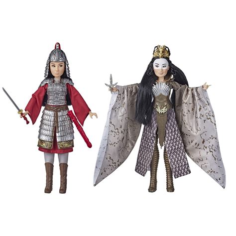 Buy Disney Mulan and Xianniang Dolls with Helmet, Armour and , Inspired ...