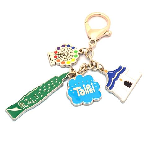 Custom Keychain Logo Design Metal Enamel Key Chains - Metal Keychain