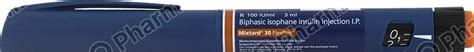 Mixtard Flexpen 100 IU/ML Suspension For Injection (3): Uses, Side ...