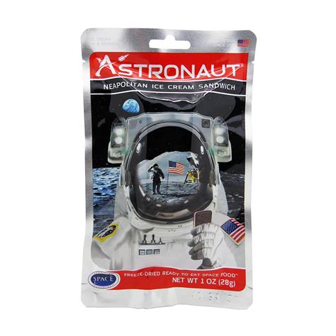 Astronaut Food: Neapolitan Ice Cream Sandwich - Steam Rocket