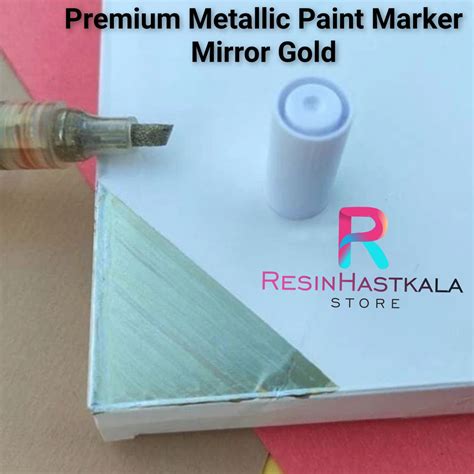 Premium Mettalic Paint Marker - Mirror Gold – Resinhastkala Store