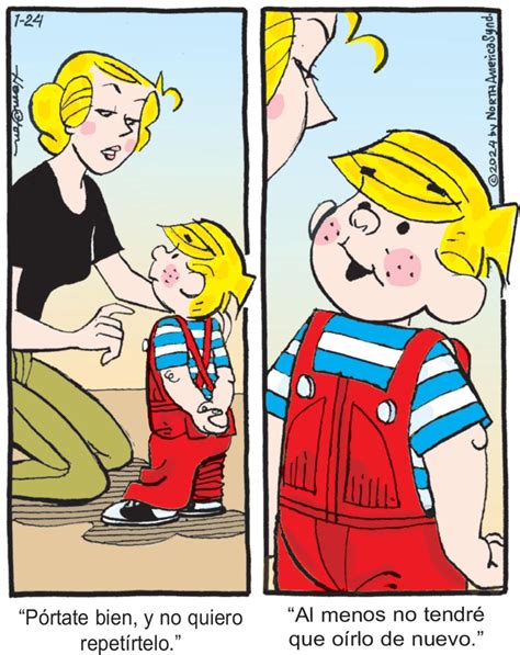 Dennis The Menace Comic Strip 2024-02-14 | Comics Kingdom
