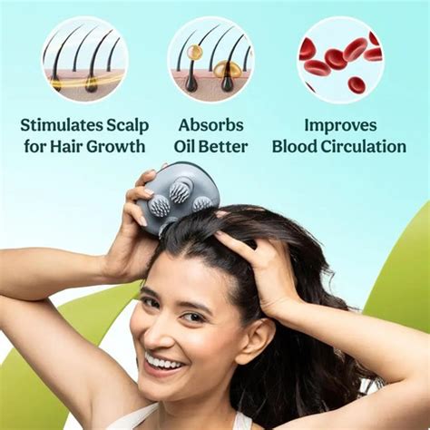 caresmith CS323 Revive Electric Handheld Scalp & Head Massager ...