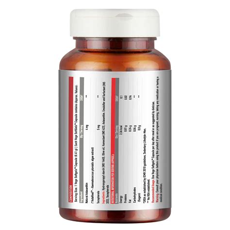 Buy TRUEBASICS ASTAXANTHIN | 4MG ASTAREAL | SUPER ANTI-OXIDANT FOR ...