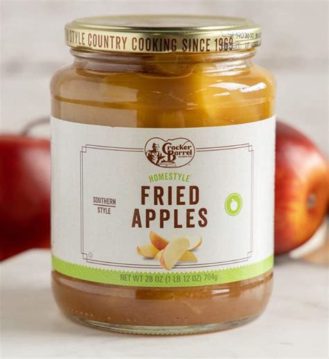 Buy Cracker Barrel Fried Apples Jar 28 Oz! Homestyle Fried Apples! Made ...