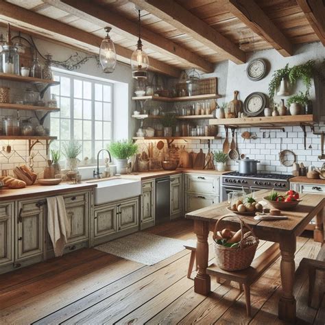 Image result for Rustic Farm Kitchens