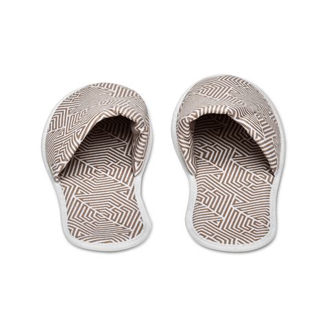 Buy Arias Greek Art Bamboo Polycotton Bath Slippers (Multicolor, Free ...