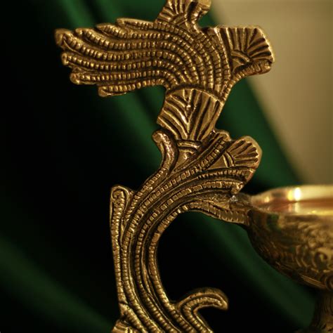 Large Brass Akhand Diya | Traditional Oil Lamp for Spiritual ...