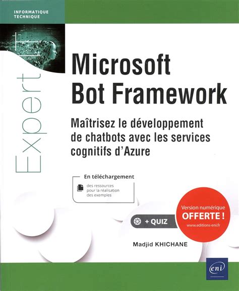 Amazon.in: Buy Microsoft bot framework - maitrisez le developpement de ...