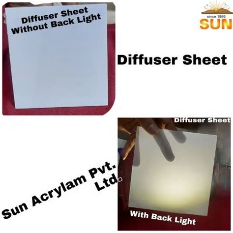 Light Diffusion Sheet - Polycarbonate LED Diffuser Unbreakable Sheet ...