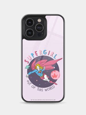 Buy Macmerise Supergirl iPhone 14 Pro Max Glass Phone Case Online