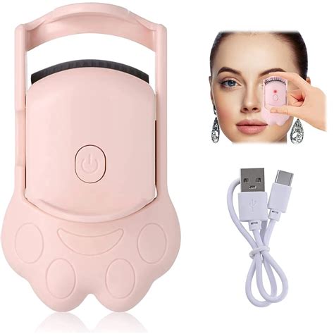 MAYCREATE® Heated Eyelash Curler for Women Electric Eyelashes Curler ...