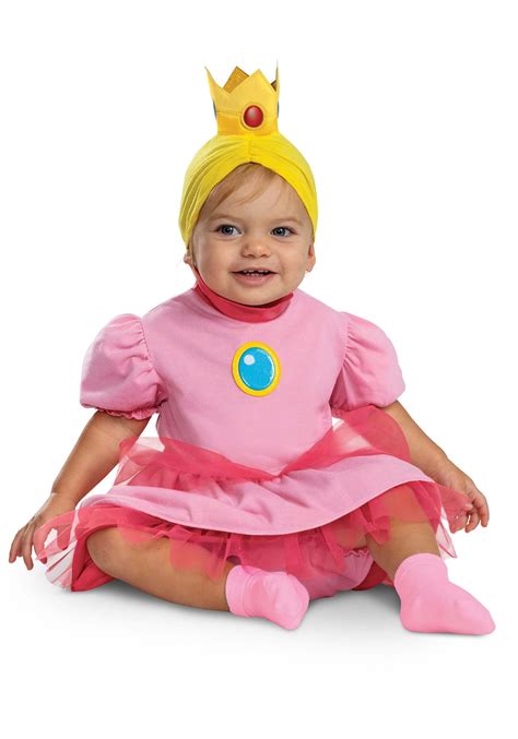 Princess Peach Costume For Kids