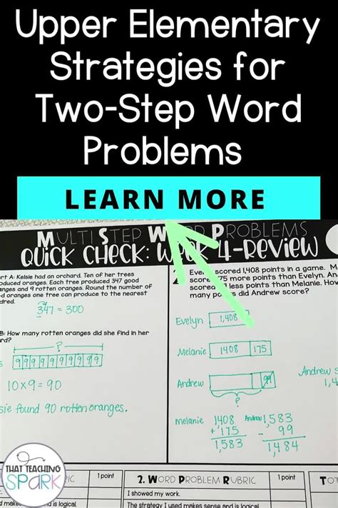 Image result for Word Problems 2 Step Problems Solving