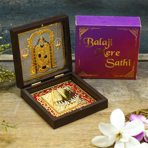 Buy Petite Tirupati Balaji Pooja Peti Online in India - Mypoojabox.in