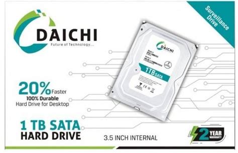 DAICHI 3rd 1 TB Desktop Internal Hard Disk Drive (HDD) (1TB SATA ...