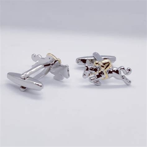 Silver Gold Polo Player Cufflinks – SHOPWITHSTYLE