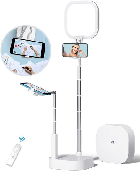 Buy yAyusi Phone Stand for Recording, Overhead 360° Rotation with Two ...