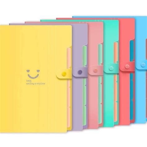 Corslet Expanding File Folder, Aesthetic Folders for School, Accordion ...