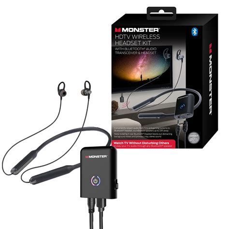 Buy Monster Wireless In Ear Headphone Kit with Bluetooth Transmitter ...