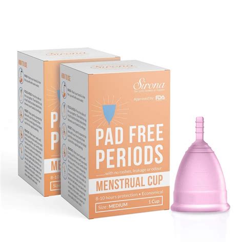 Buy MK's COLLECTION Reusable Menstrual Cup with No Rashes, Leakage Or ...