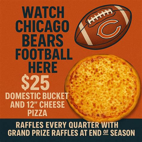 Bears Games at Orland Ale House, 14225 S 95th Ave Ste 400, Orland Park ...