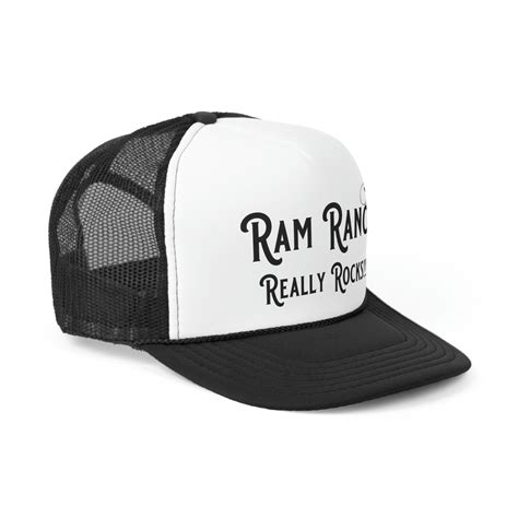 Ram Ranch Really Rocks! Lyrics Trucker Hat, Ram Ranch Cap, Cowboys Hat ...
